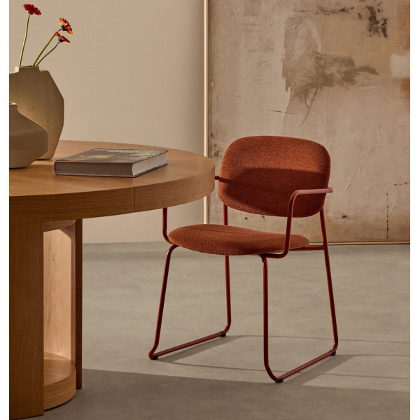 Стілець La Forma Meli C06058BF59 Теракотовий-1