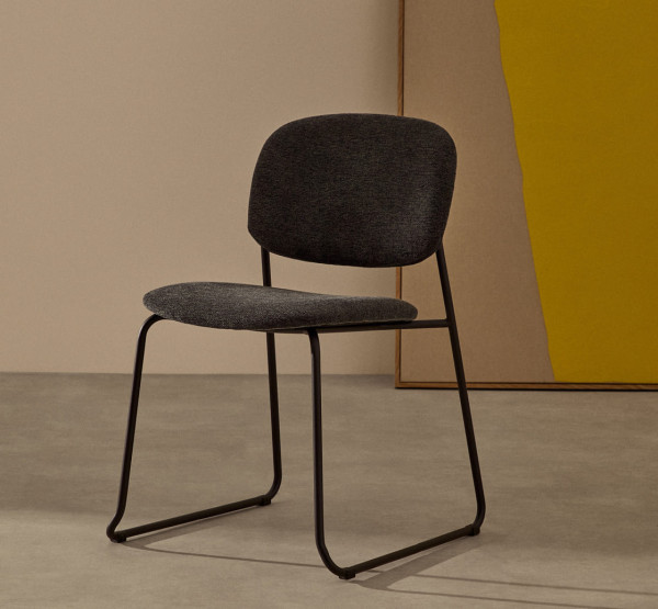 Стілець La Forma Meli C06059BF03 Сірий-1