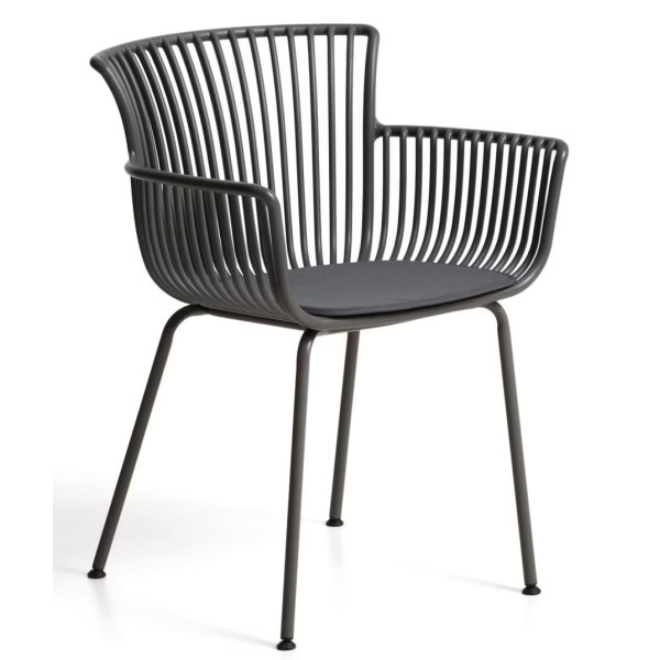 Стілець La Forma Surpika CC5196PL02 Сірий-0