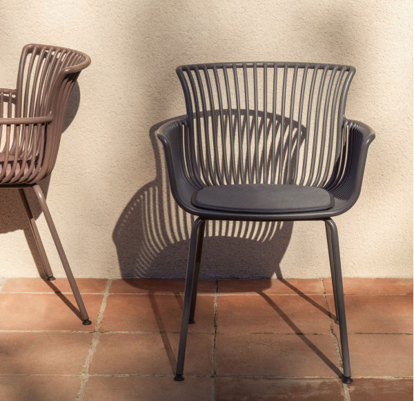 Стілець La Forma Surpika CC5196PL02 Сірий-1