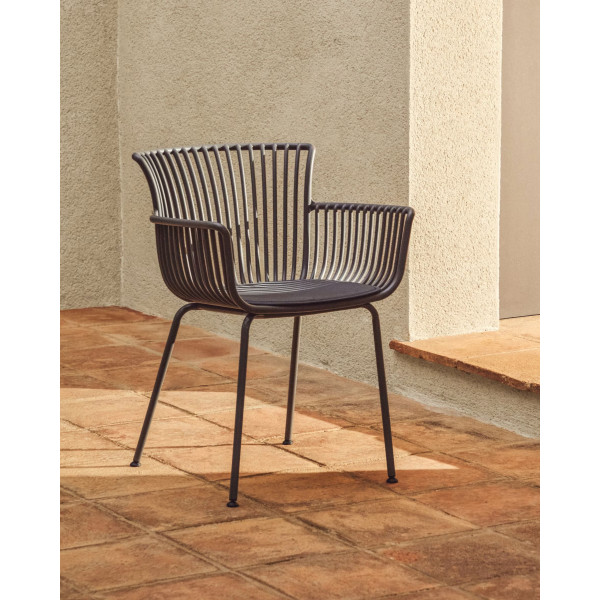 Стілець La Forma Surpika CC5196PL02 Сірий-2