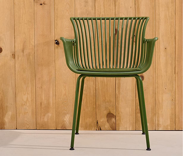 Стілець La Forma Surpika CC5196PL06 Зелений-1