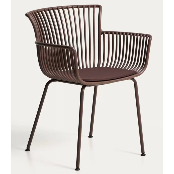 Стілець La Forma Surpika CC5196PL10 Коричневий-2