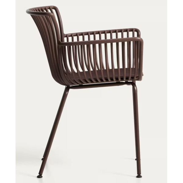 Стілець La Forma Surpika CC5196PL10 Коричневий-4