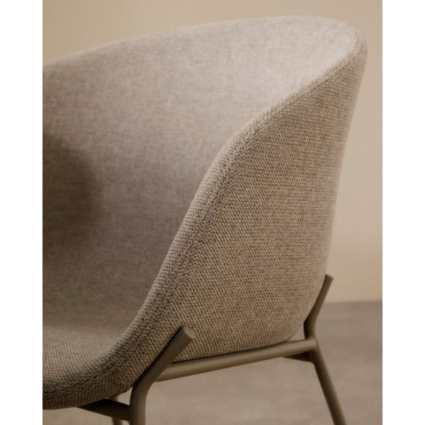 Стілець La Forma YVETTE C06047BF12 Бежевий тканина-2