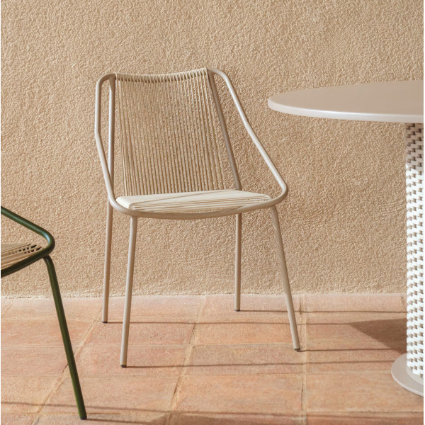 Стул уличный La Forma Zivia C00060RR12 Экрю/Taupe-1