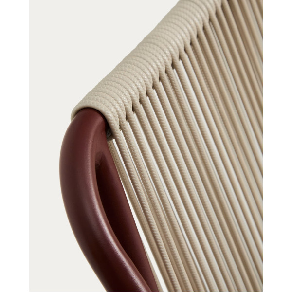 Стул уличный La Forma Zivia C00060RR59 Экрю/бордо-9