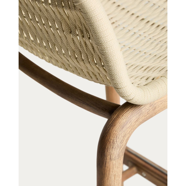 Барный стул La Forma Alipa O00483RO12 Экрю-11