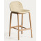 Барный стул La Forma Alipa O00483RO12 Экрю-5-thumb