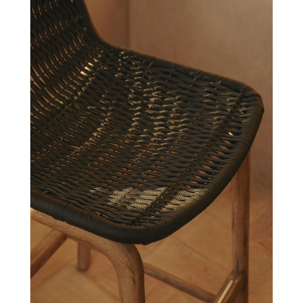 Барный стул La Forma Alipa O00483RO15 Темно-серый-4