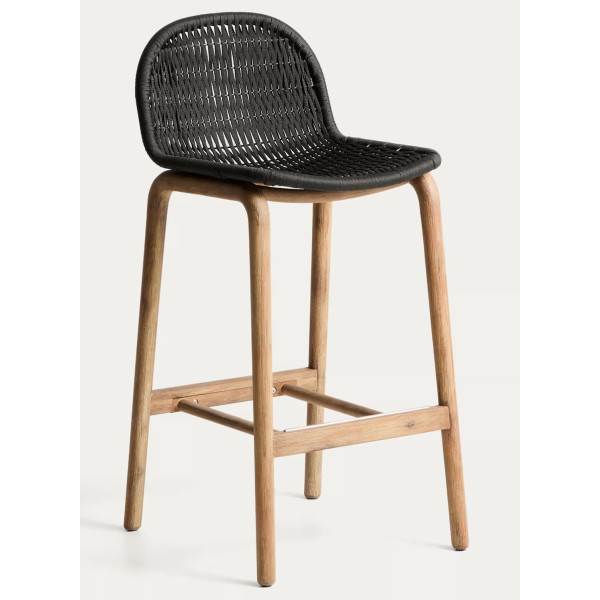 Барный стул La Forma Alipa O00483RO15 Темно-серый-5