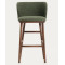 Барный стул La Forma CISELIA C00301VS06 Зеленый-3-thumb