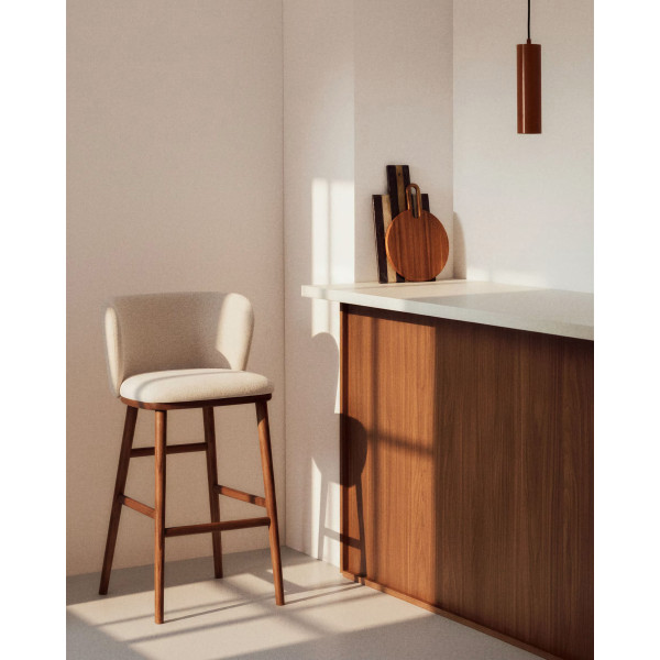 Барный стул La Forma CISELIA C00301VS12 Бежевый-2