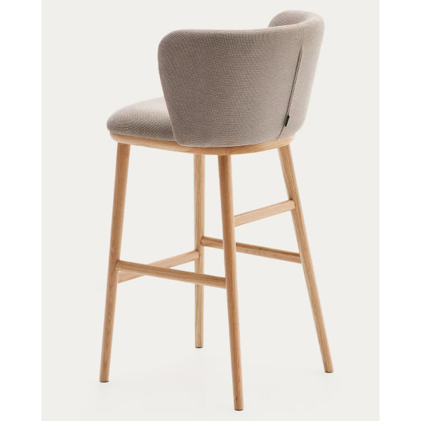 Барный стул La Forma CISELIA C06035KY10 Коричневый ткань-8