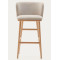 Барный стул La Forma CISELIA C06035KY12 Бежевый ткань-4-thumb