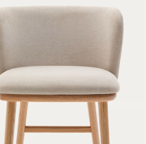 Барный стул La Forma CISELIA C06035KY12 Бежевый ткань-9