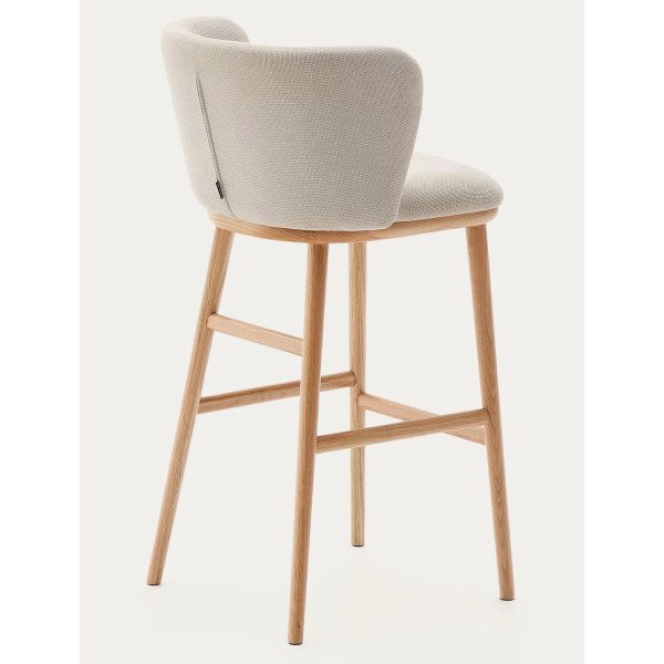 Барный стул La Forma CISELIA C06035KY12 Бежевый ткань-7