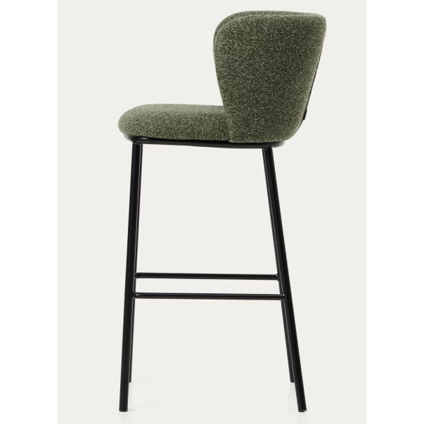 Барный стул La Forma CISELIA CC3001VS06 Зеленый ткань-5
