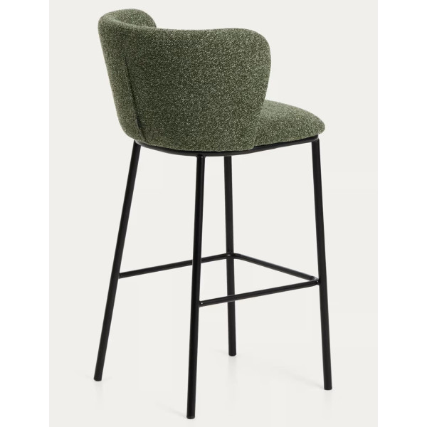 Барный стул La Forma CISELIA CC3001VS06 Зеленый ткань-6