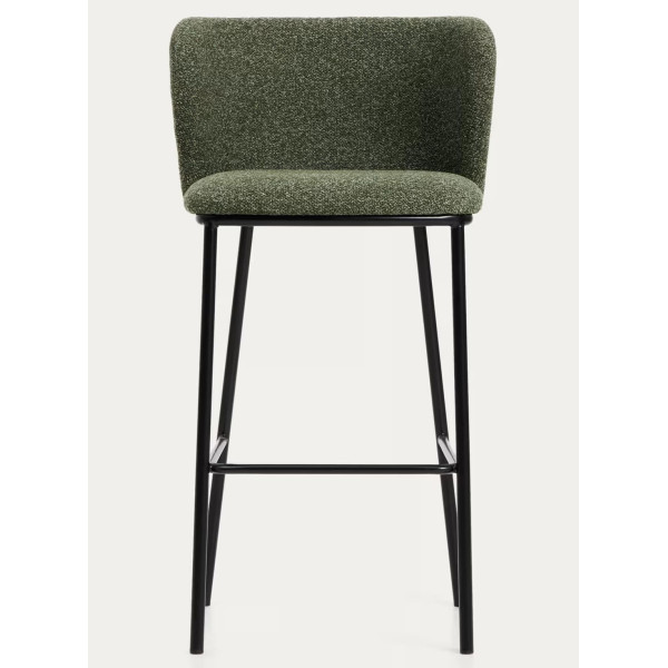 Барный стул La Forma CISELIA CC3001VS06 Зеленый ткань-3