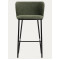 Барный стул La Forma CISELIA CC3001VS06 Зеленый ткань-3-thumb