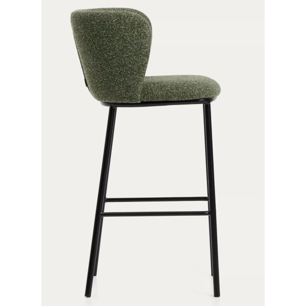 Барный стул La Forma CISELIA CC3001VS06 Зеленый ткань-4