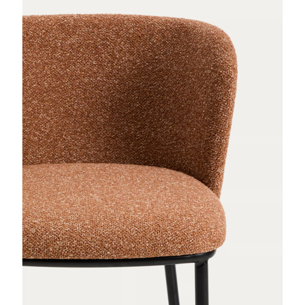 Барный стул La Forma CISELIA CC3001VS11 Терракотовый ткань-8