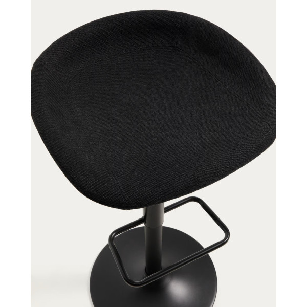 Барний стілець La Forma Danua C00276UP01 Чорний-3