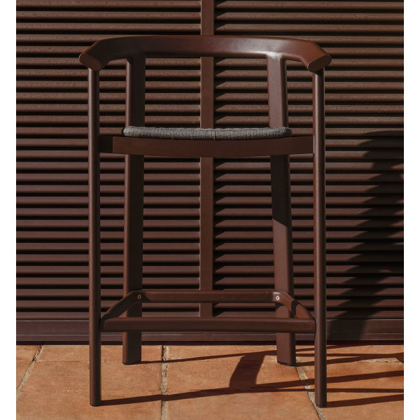 Барный стул La Forma Erice O00309RO09 Коричневый-1