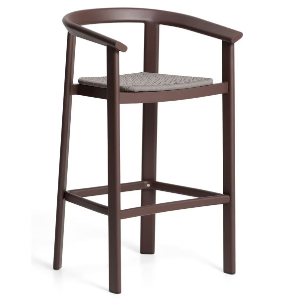 Барный стул La Forma Erice O00309RO09 Коричневый-0