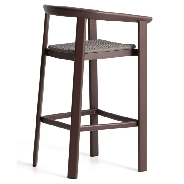 Барный стул La Forma Erice O00309RO09 Коричневый-4