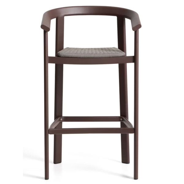 Барный стул La Forma Erice O00309RO09 Коричневый-2