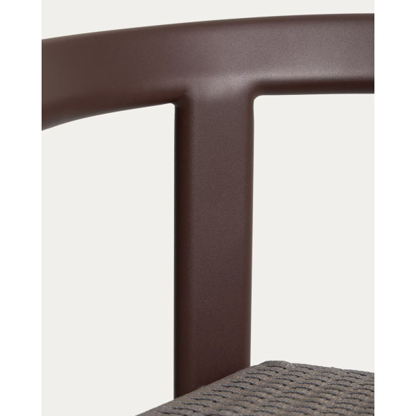 Барный стул La Forma Erice O00309RO09 Коричневый-12