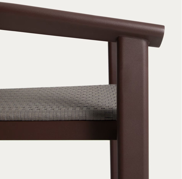 Барный стул La Forma Erice O00309RO09 Коричневый-11