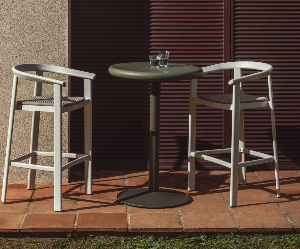 Барный стул La Forma Erice O00309RO39 Экрю-3