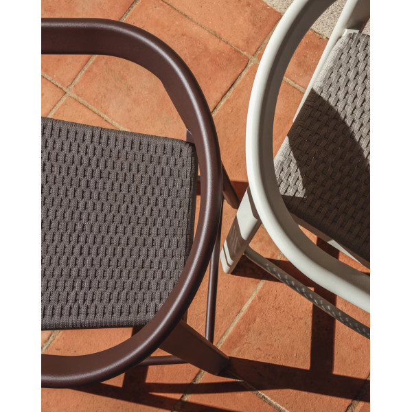 Барный стул La Forma Erice O00309RO39 Экрю-5