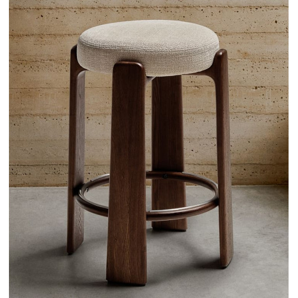 Барный стул La Forma Granite C00237MF12 Бежевый-0