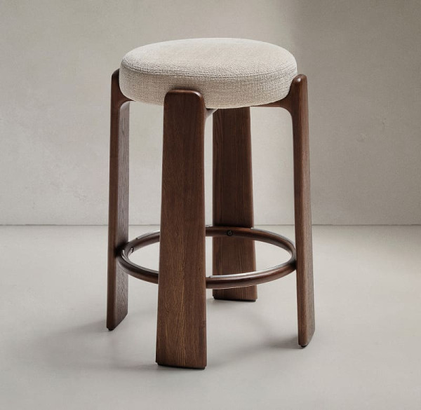 Барный стул La Forma Granite C00237MF12 Бежевый-1