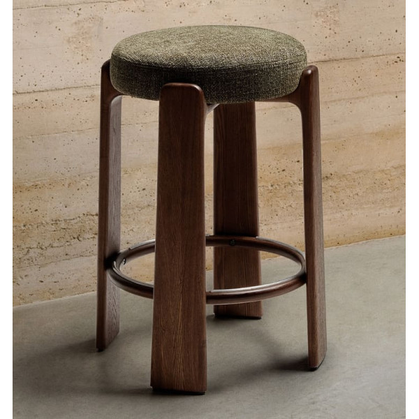 Барный стул La Forma Granite C00239MF06 Зеленый-0