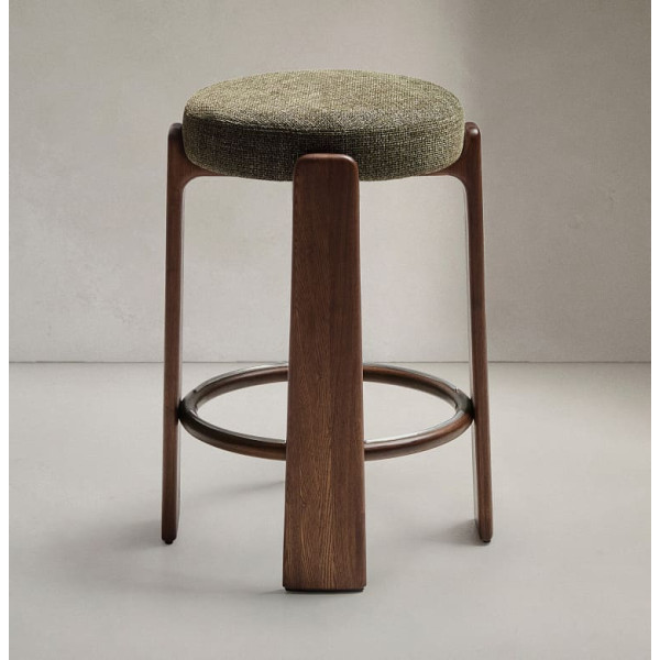 Барный стул La Forma Granite C00239MF06 Зеленый-2