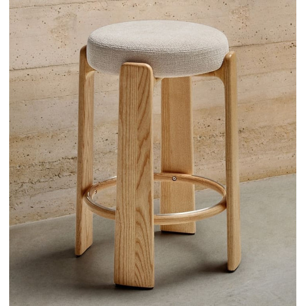 Барный стул La Forma Granite C00240MF12 Бежевый-0