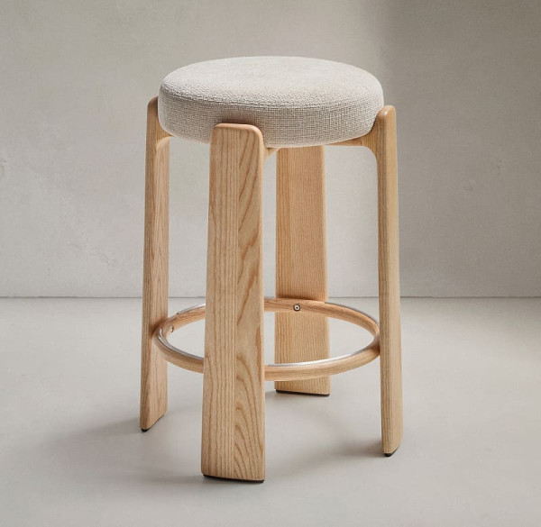 Барный стул La Forma Granite C00240MF12 Бежевый-1