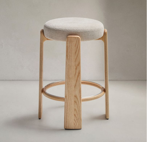 Барный стул La Forma Granite C00240MF12 Бежевый-2