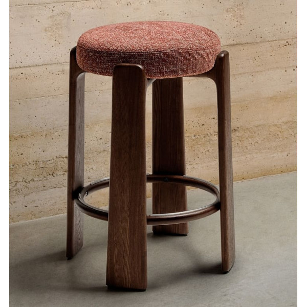 Барный стул La Forma Granite C00241MF59 Терракотовый-0