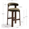 Барный стул La Forma Granite C00181FA19 Зеленый-8-thumb
