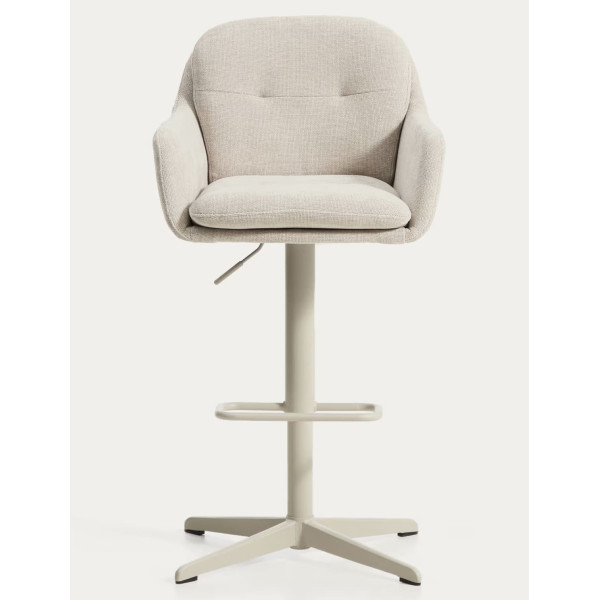 Барный стул La Forma Lexa C00385UP12 Бежевый-3