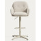Барный стул La Forma Lexa C00385UP12 Бежевый-3-thumb