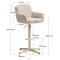 Барный стул La Forma Lexa C00385UP12 Бежевый-10-thumb
