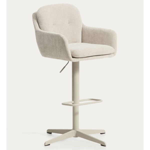 Барный стул La Forma Lexa C00385UP12 Бежевый-2
