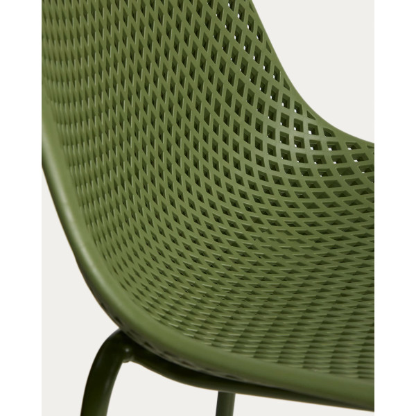 Барный стул La Forma Quinby CC1221PL06 Зеленый-8